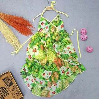 [14-30kg] [SALE] Váy đầm voan maxi đuôi cá cho bé