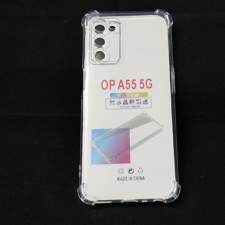 Ốp lưng trong suốt oppo a16k , a16 , a55 , a95 chống sốc 4 cạnh , ôm sát máy