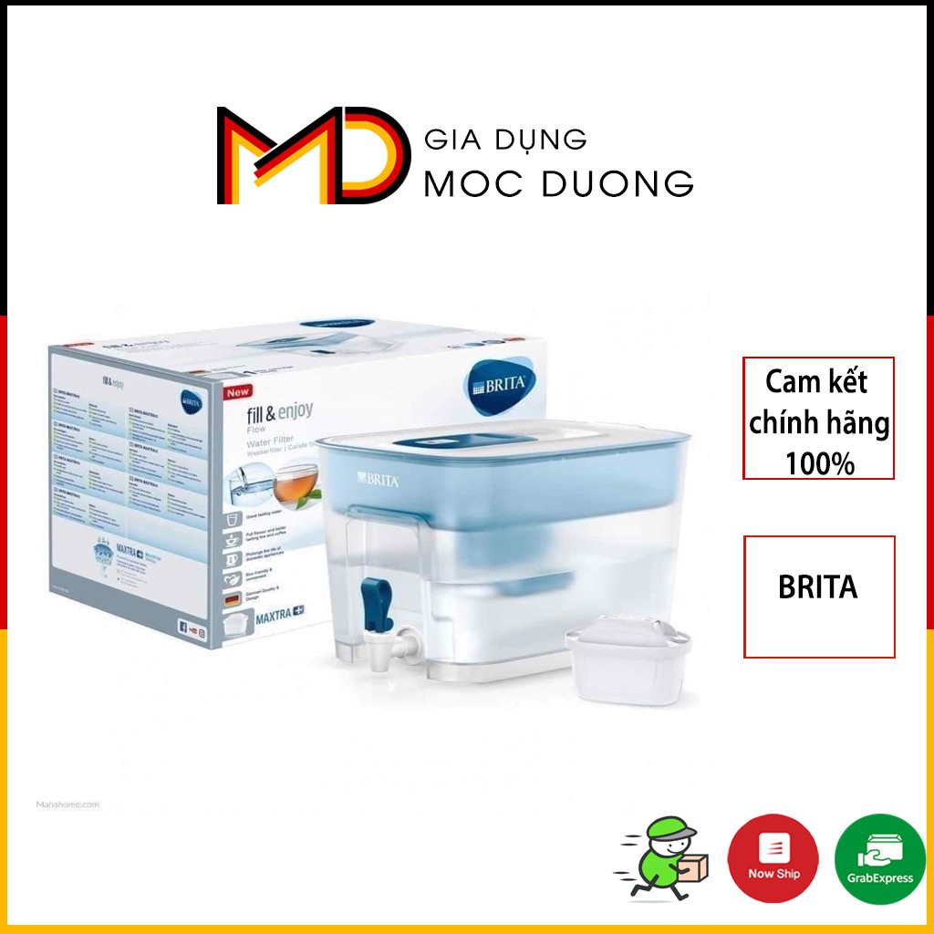 Bình lọc nước Brita 8,2l, máy lọc nước mini [HÀNG CHÍNH HÃNG]