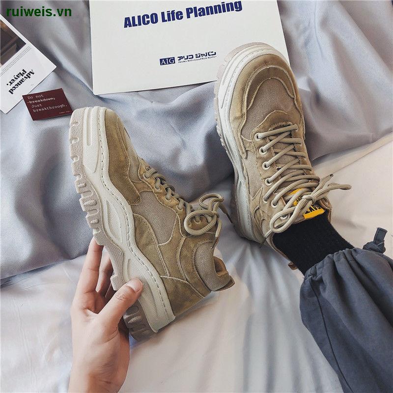 Giày thể thao đế dày phong cách Hàn Quốc thời trang năng động cho nam