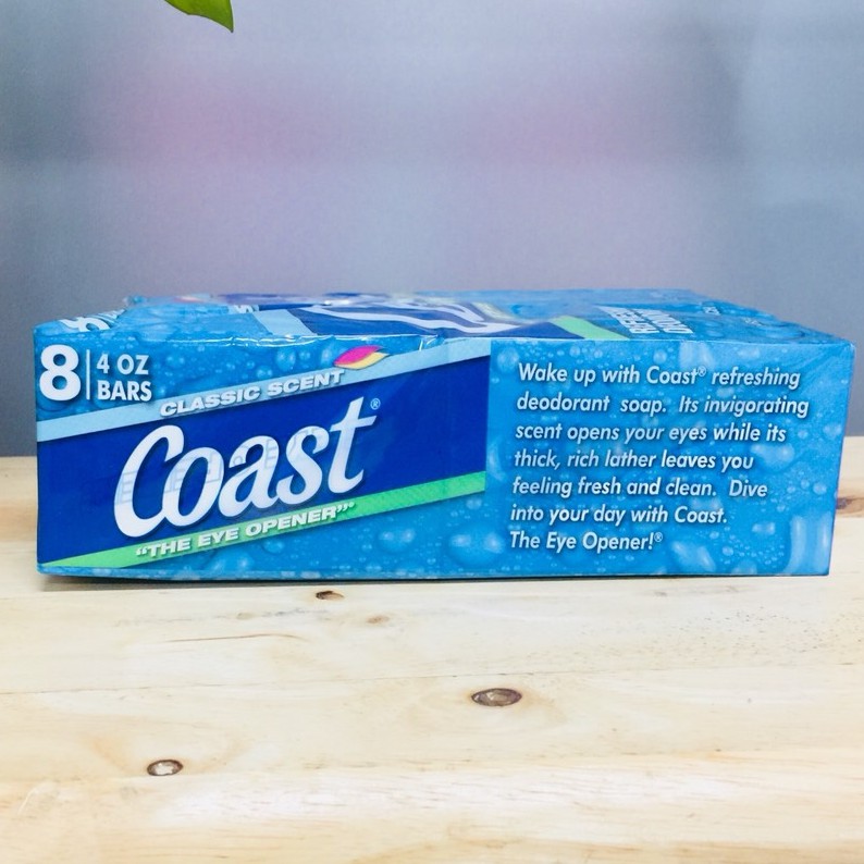 LỐC 8 CỤC XÀ BÔNG XÀ PHÒNG COAST MỸ 907G