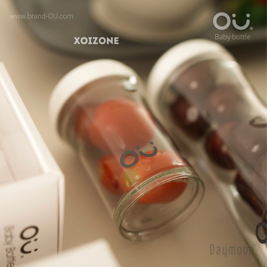 Bình sữa OUWISH Chính hãng Hàn Quốc 140ml/260ml và lẻ 1 núm ti Ouwish cho bé