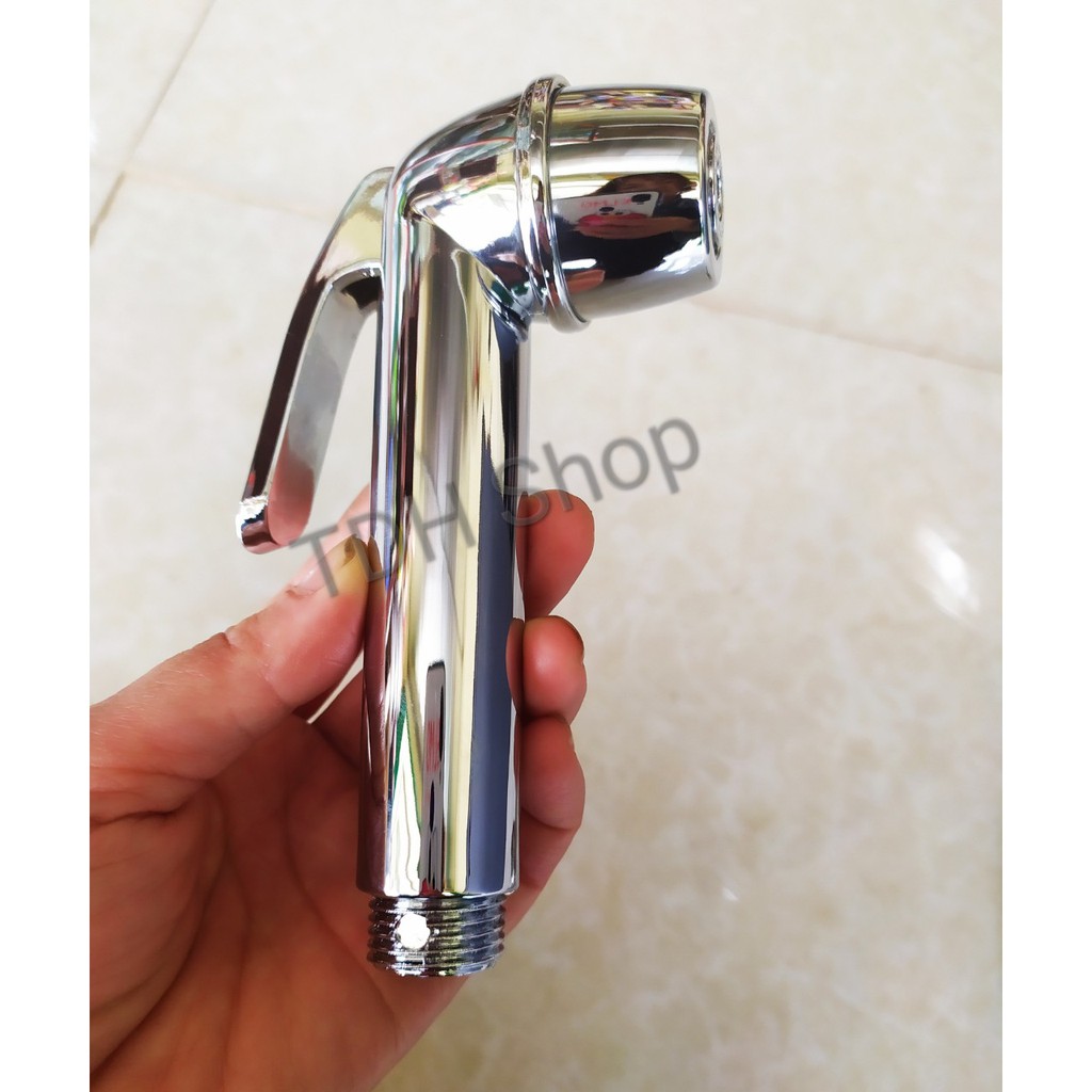 Đầu vòi xịt rửa mạ inox