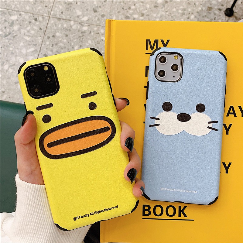 Ốp Điện Thoại Silicon Mềm Hình Vịt / Mèo Đáng Yêu Cho Iphone 11 | BigBuy360 - bigbuy360.vn