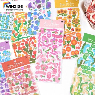 Sticker Dán Hình Hoa Anh Đào Dùng Trang Trí Sổ thủ Công Winzige