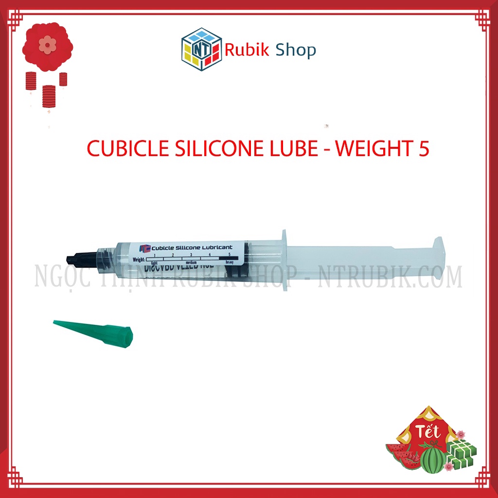 [Cubicle] Lubicle Weight 5 - dầu bôi trơn core rubik (Thể tích 5cc)