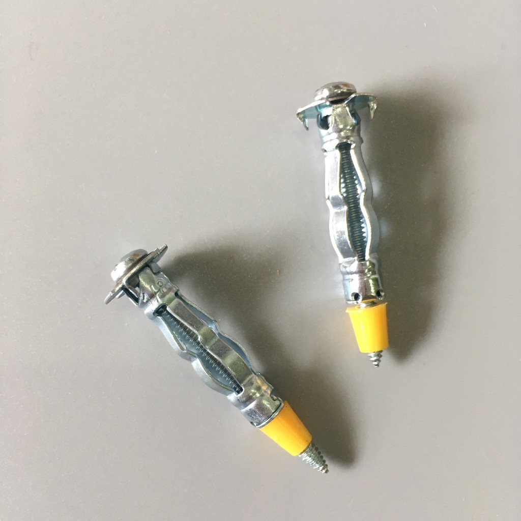 Combo 10 chiếc Vít nở thạch cao, nở xòe trần thạch cao kích thước 45 - 65mm