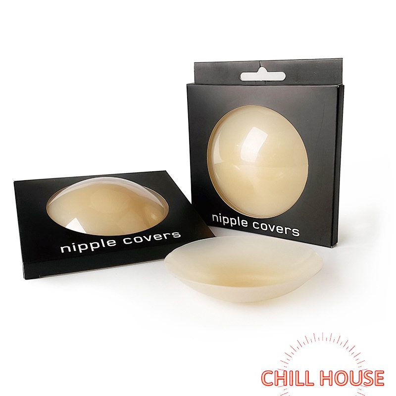 Hộp 1 đôi dán ngực silicon tự thân sinh nhiệt tàng hình - CHILL HOUSE