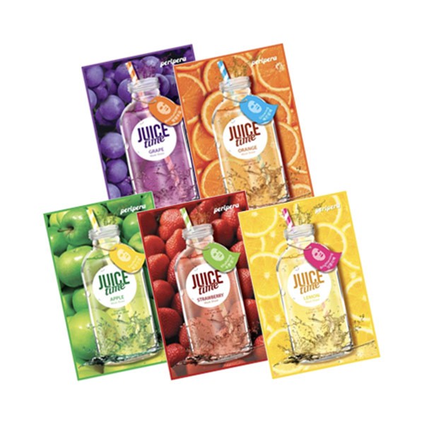 Combo 10 Mặt Nạ Giấy PERIPERA (01 Cool Lime,5 Wine Ade) 20g