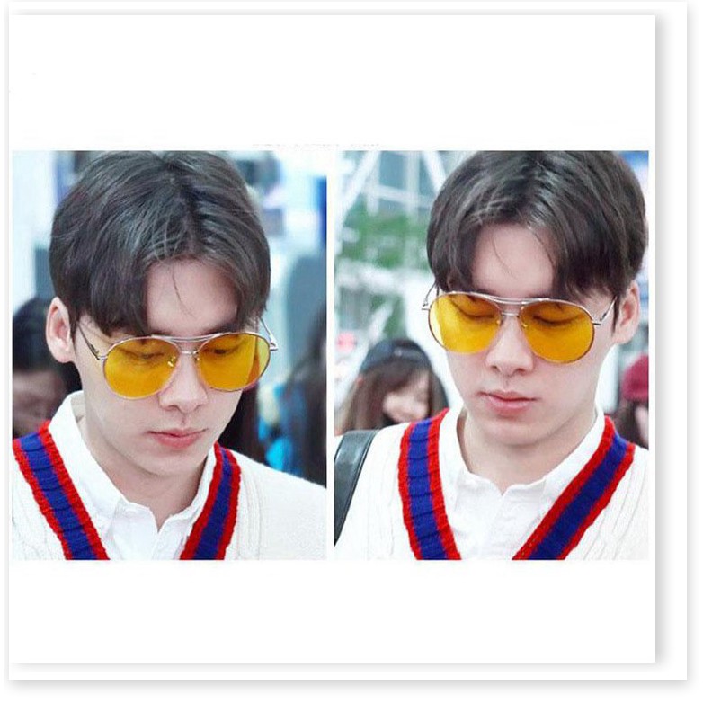 Kính râm thời trang phong cách retro chống tia uv bảo vệ mắt | BigBuy360 - bigbuy360.vn