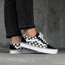 Giày Vans Old Skool Checkerboard , SKU: VN0A38G1P0S