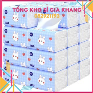 sp516 Thùng giấy ăn hình thỏ xinh xắn siêu dai, siêu mềm mịn