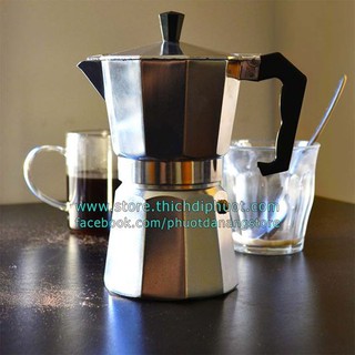 Moka pot - bình pha cà phê tự động