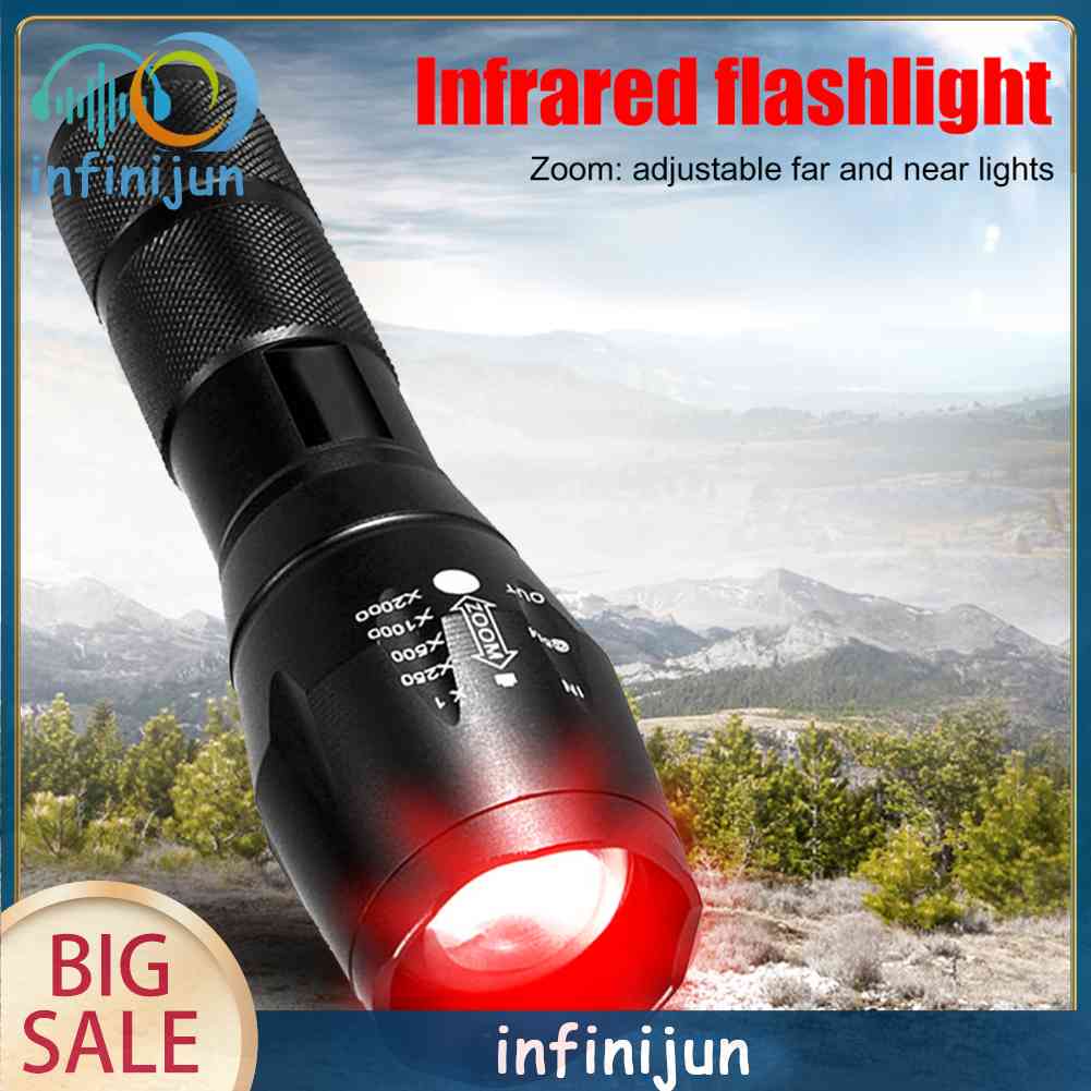 Đèn Pin Hồng Ngoại Infunijun 10W 850nm