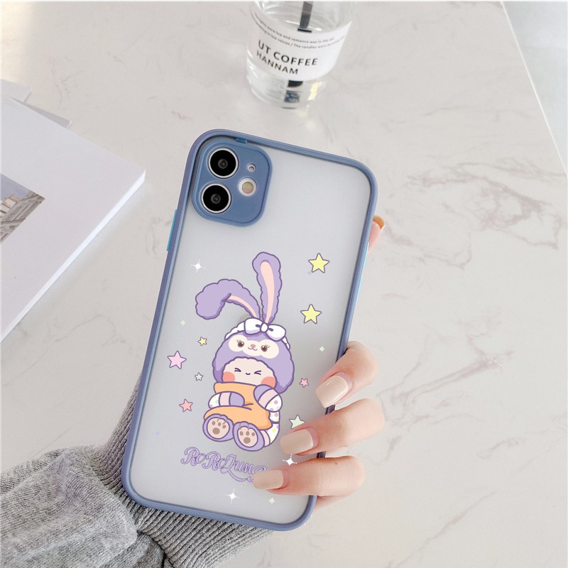 Ốp lưng Iphone rabit cute viền màu iphone 6/6plus/6s/6s plus/ 7/ 7plus/ 8/ 8plus/x/xs/ xs max/ 11/ 11 promax/12 /12