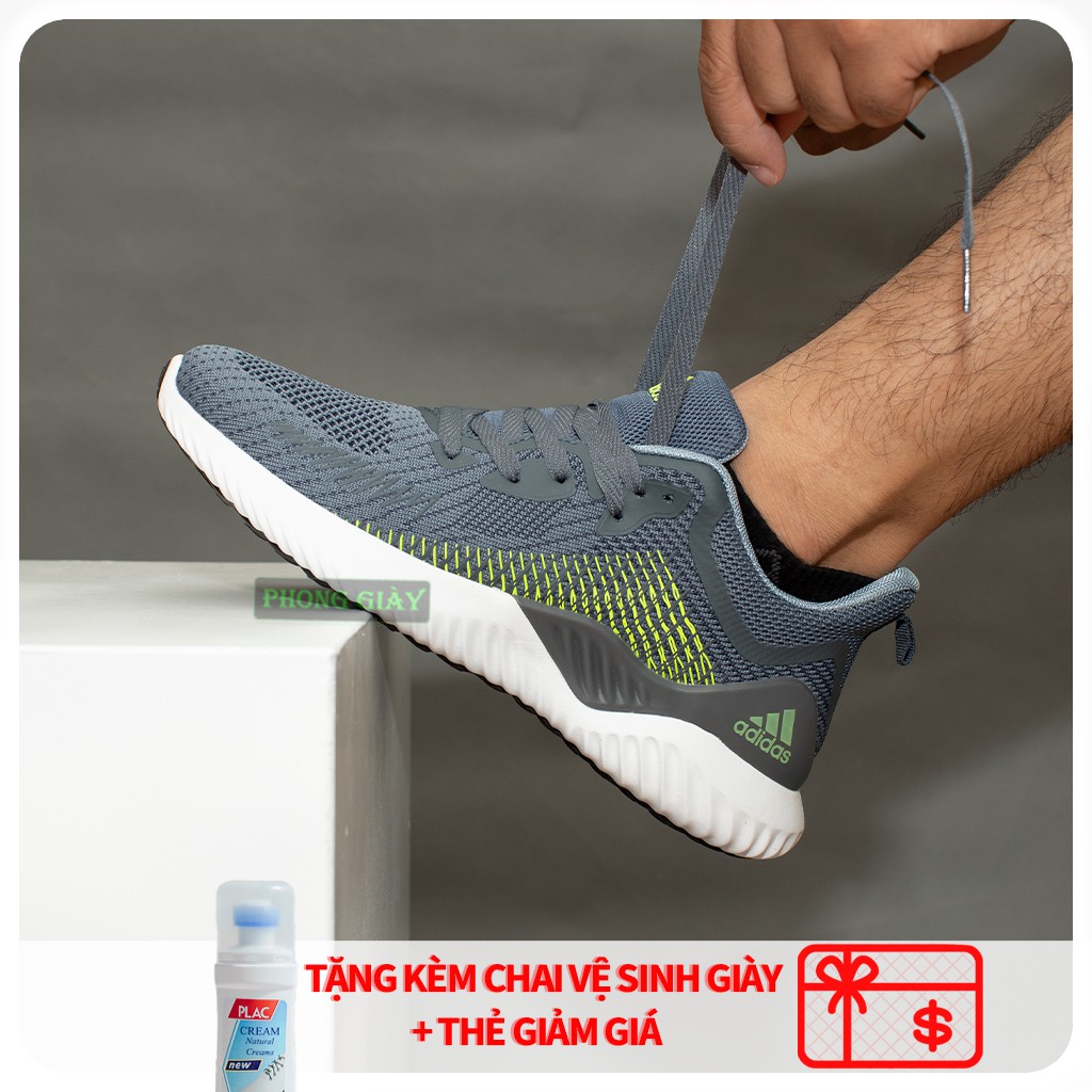 Giày sneaker nam giày thể thao nam Alphabounce D58 màu xanh fullbox