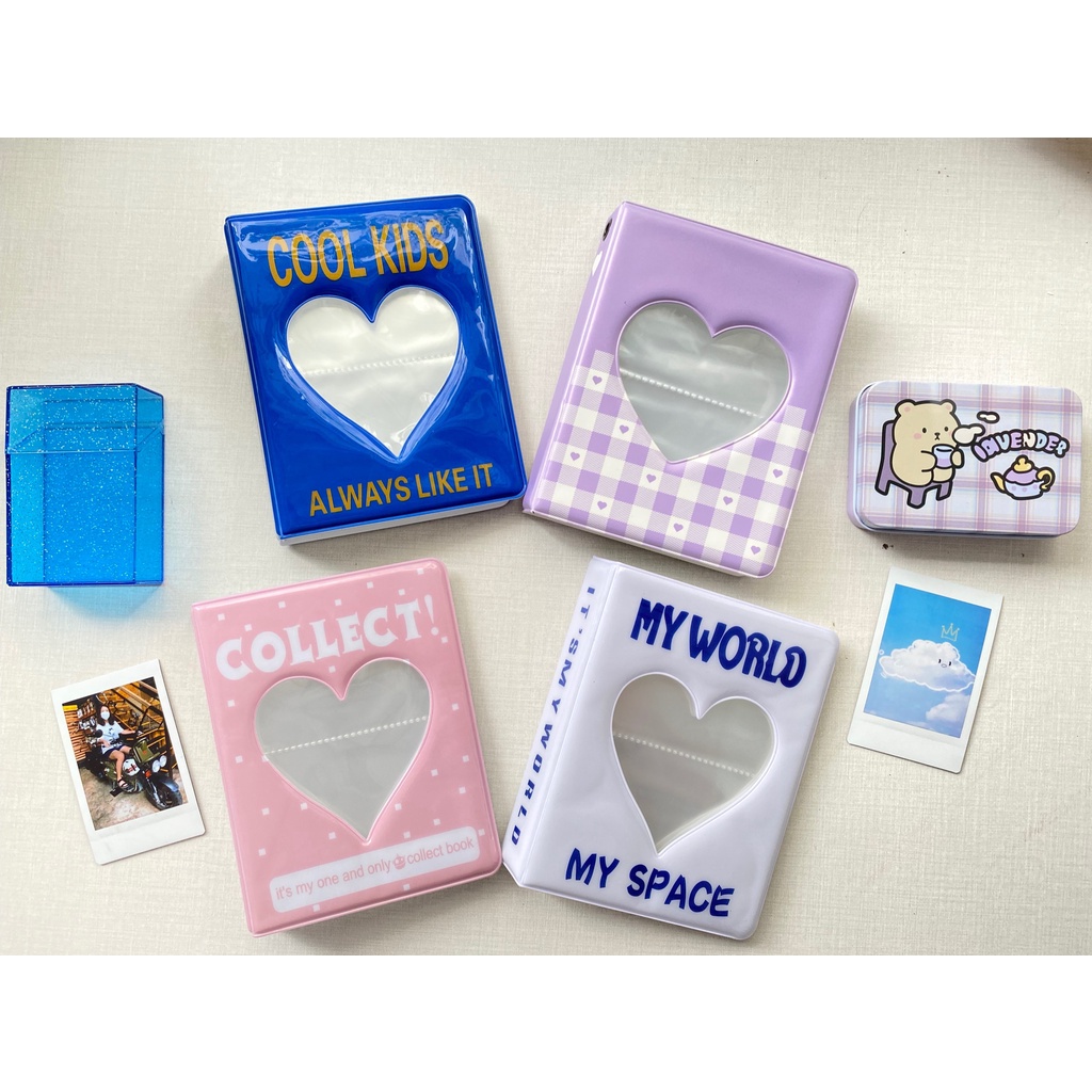 ALBUM INSTAX MINI (65 ảnh) - HEART COVER ALBUM