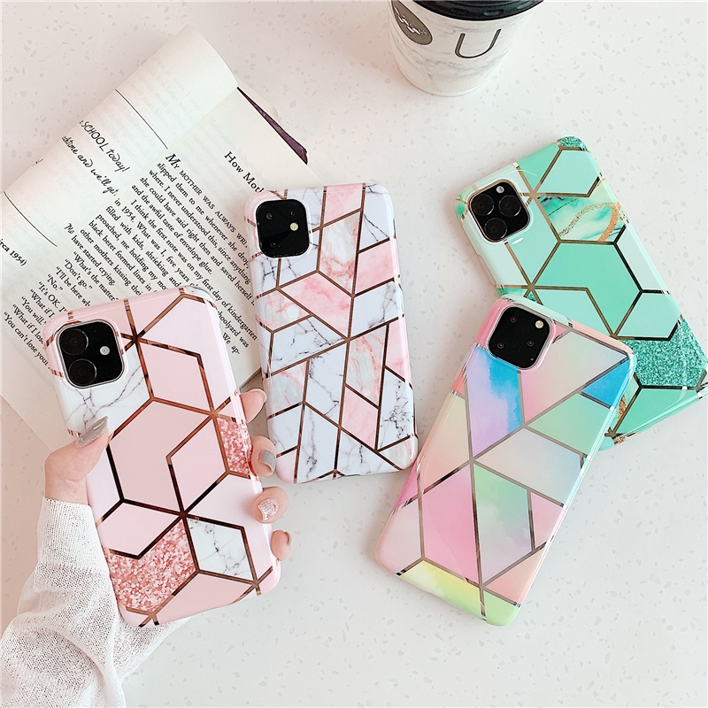 Ốp lưng iphone Đa giác 5/5s/6/6plus/6s/6splus/7/7plus/8/8plus/x/xr/xs/11/12/pro/max/plus/promax - Awifi Case A7-5