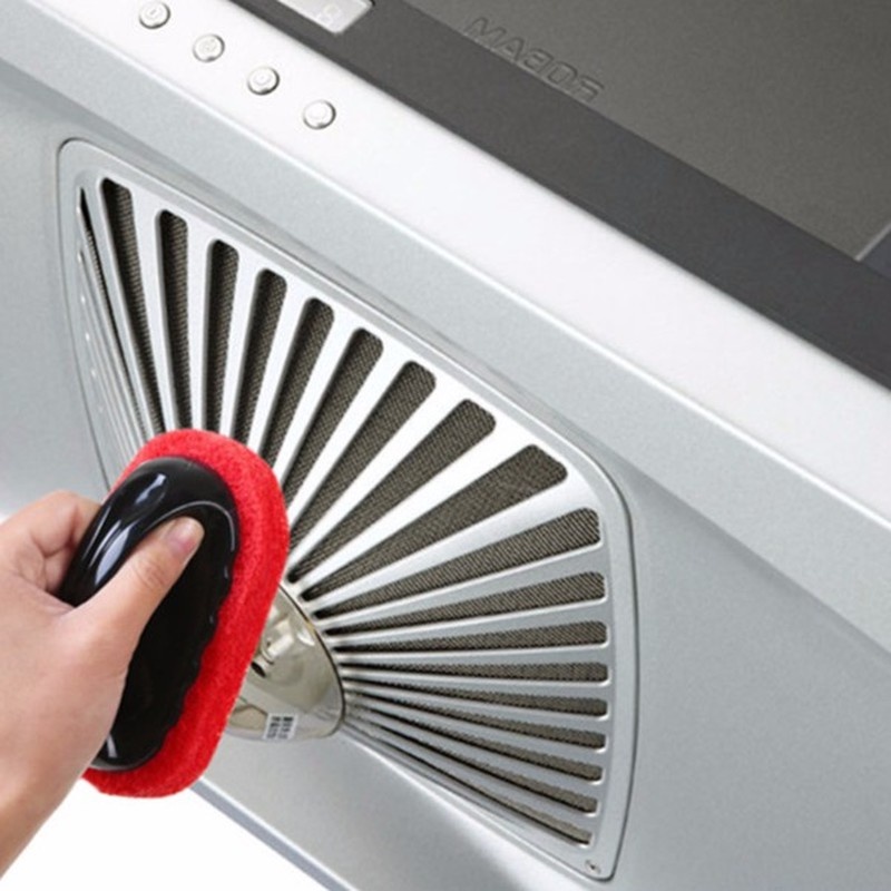 1 Bàn Chải Vệ Sinh Nhà Bếp / Phòng Tắm Có Tay Cầm Tiện Dụng