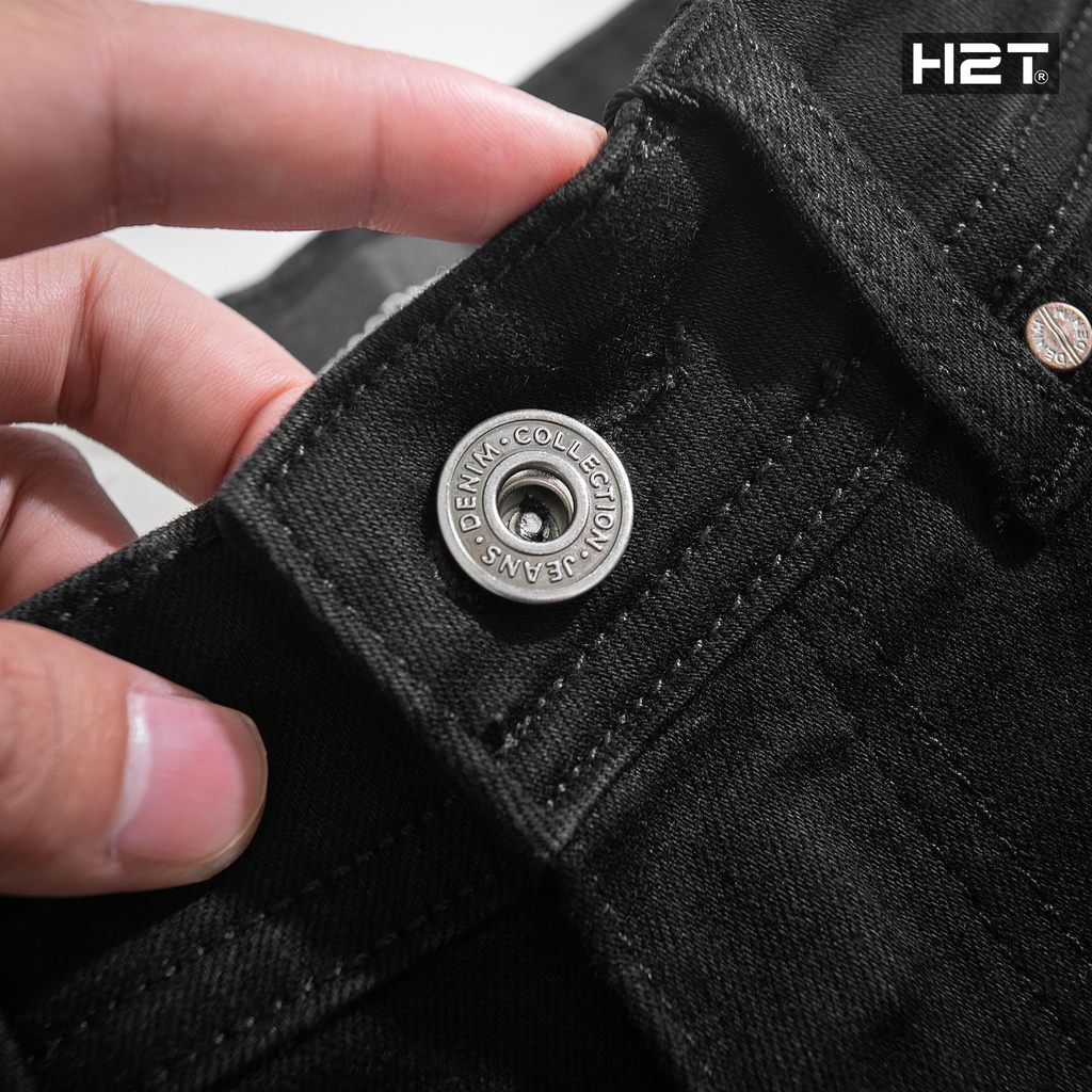 [Mã INCU20 giảm 20K đơn 150K] Quần Jean Nam H2T Kiểu Dáng Slim Fit Ôm Chân Vừa Phải, Thoải Mái Khi Mặc, Co Giãn 1290 | BigBuy360 - bigbuy360.vn