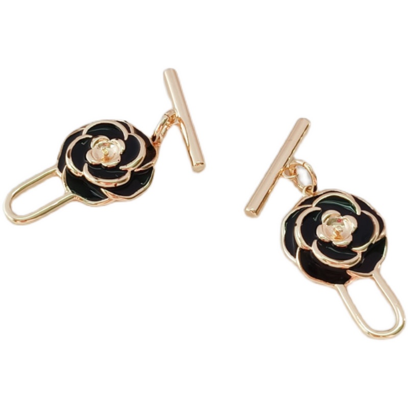 Khóa Đầu Vòng Tay/Vòng Cổ 14K Bằng Đồng Màu Vàng Kim Sơn Dầu Ba Chiều Diy