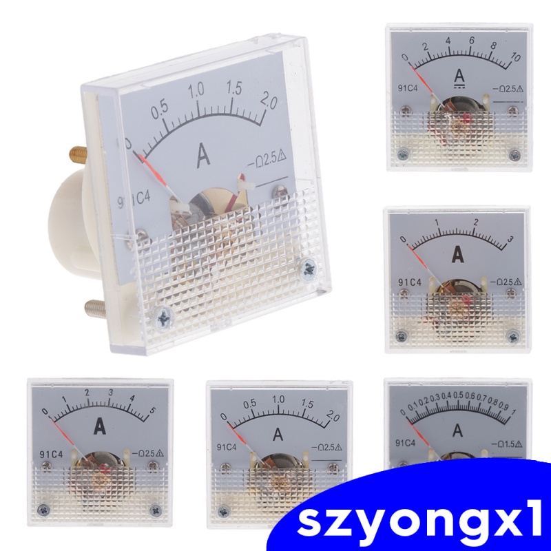 1 Đồng Hồ Đo Ampe Kế Và Ampe Kế 0-1a 91c4 Mới