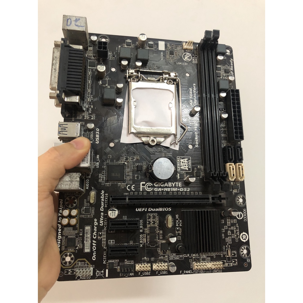 Main H81M-DS2 Gigabyte chính hãng. Hàng 2nd. BH 1 tháng