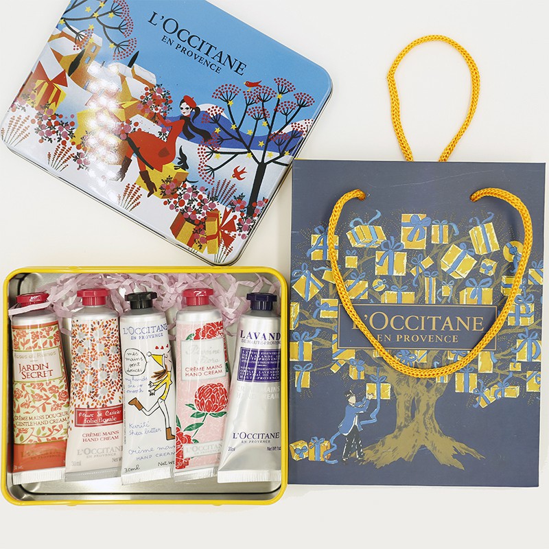 Set Kem Dưỡng Da Tay L'Occitane 5 Tuýp