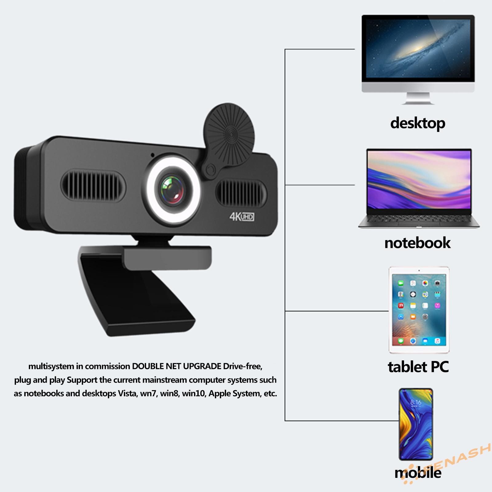 Webcam 1080p Hd Kèm Mic Cho Máy Tính | BigBuy360 - bigbuy360.vn