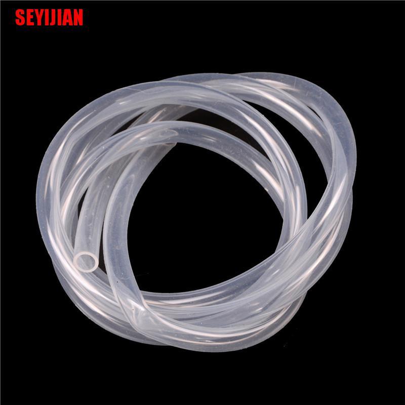 Ống Silicone Trong Suốt Đựng Bia Sữa Dài 1m Không Độc Hại Tiện Dụng