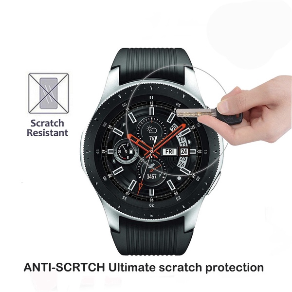 Kính Cường Lực Trong Suốt Siêu Mỏng 9H Cho Đồng Hồ Thông Minh Samsung Galaxy 42 / 46mm