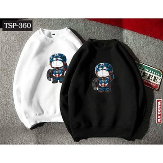[ New ] Áo Hoodie Marvel Doremon chibi