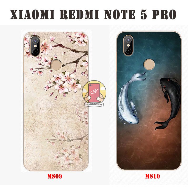 Xiaomi redmi note 5 pro | Ốp lưng xiaomi redmi note 5 pro ốp lưng in hình dễ thương tặng kèm dây đeo