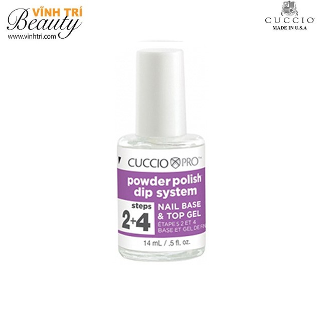 Bột nhúng Cuccio bước 2 và 4