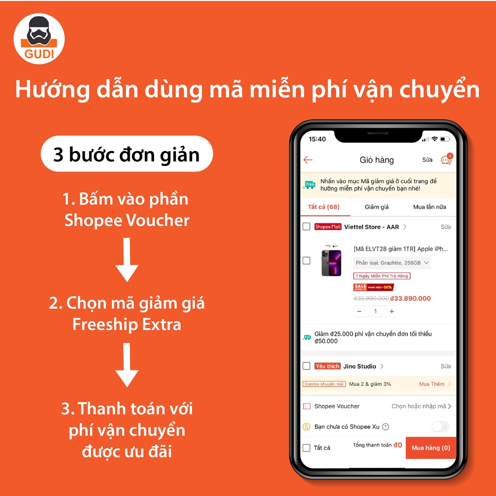 Túi Đeo Chéo Nam Gudi Túi Xách Thời Trang Nam Nữ Chống Thấm Nước Chất Liệu Da Siêu Bền Ngầu Cá Tính Gudi Studio