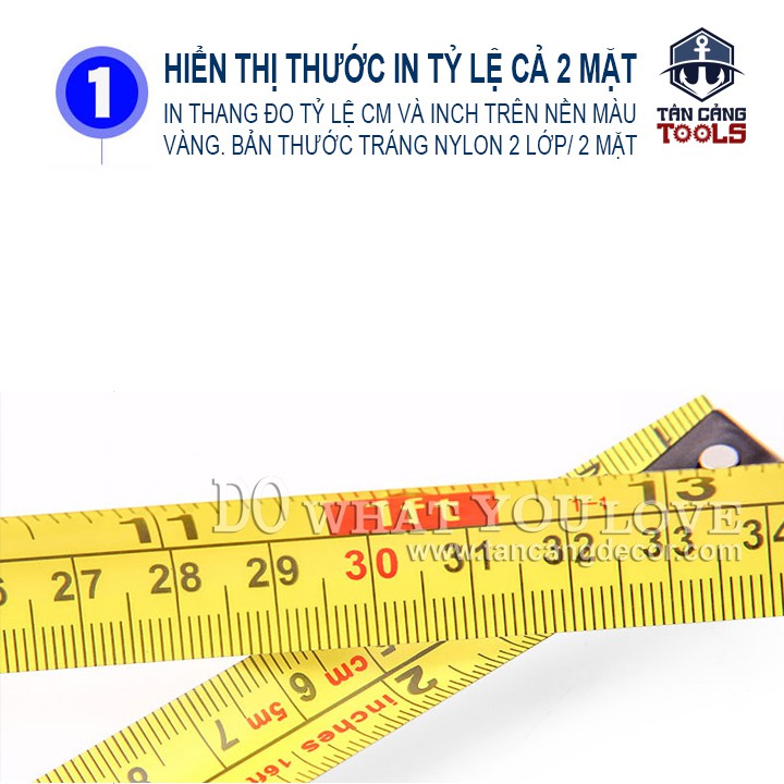 Thước Cuộn Thép 8 M Irwin Có Tích Hợp Nam Châm 13951