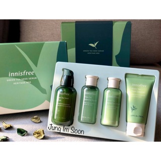 🌿🌿Sét Dưỡng Trà Xanh Green Tea Seed Serum Heritage Box