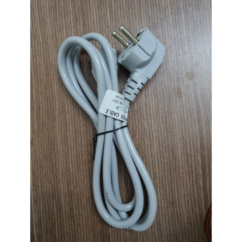 Dây nguồn loại tốt, dùng cho máy tính bàn PC, máy in, nồi cơm điện