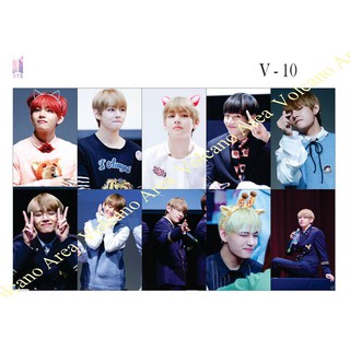 [BTS] Set Sticker V - 2 mẫu (có nhiều mẫu hình dán Kpop)