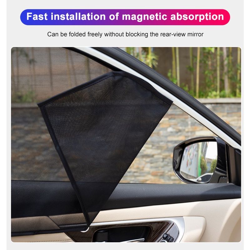 Tấm Che Nắng Từ Tính Chống Tia UV Cho Cửa Sổ Xe Hơi