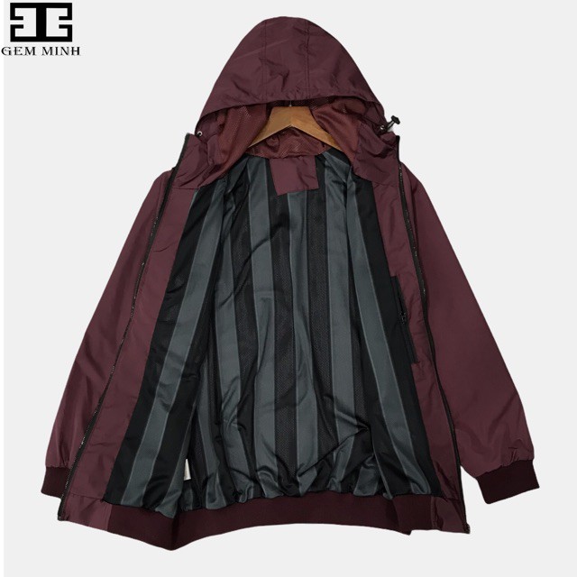 HÀNG NHẬP KHẨU -  Bigsize 50-130kg,áo gió nam chống nước áo khoác dù cho người béo mập - Hàng Nhập Khẩu