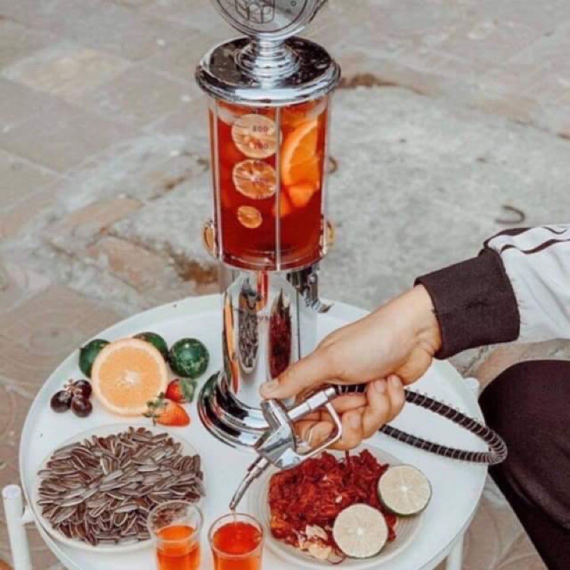 BÌNH RÓT RƯỢU CÂY XĂNG 1 VÒI (1 LÍT) - BÌNH ĐỰNG NƯỚC TRÁI CÂY, TRÀ.