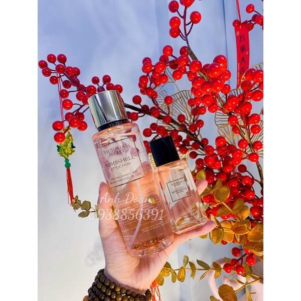 Xịt thơm toàn thân VICTORIA’S SECRET mẫu mới 75ml - 250ml
