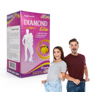 Thuốc giảm cân mỹ diamond slim - giúp giảm cân cấp tốc - hiệu quả ngay hộp đầu tiên
