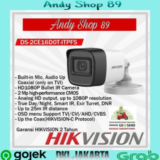 Camera Hikvision DS-2CE16D0T-ITPFS, 2MP