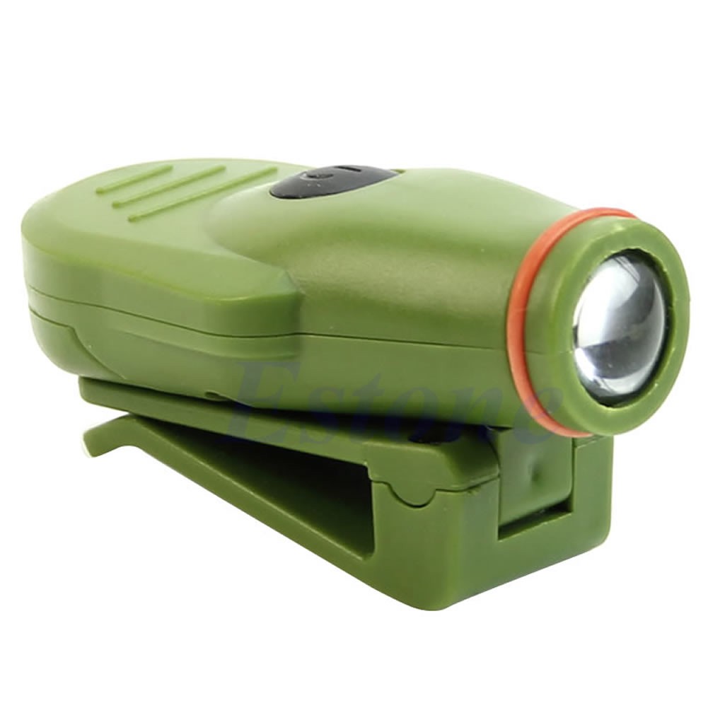 Đèn LED kẹp mũ siêu sáng để đi săn câu cá đa dụng