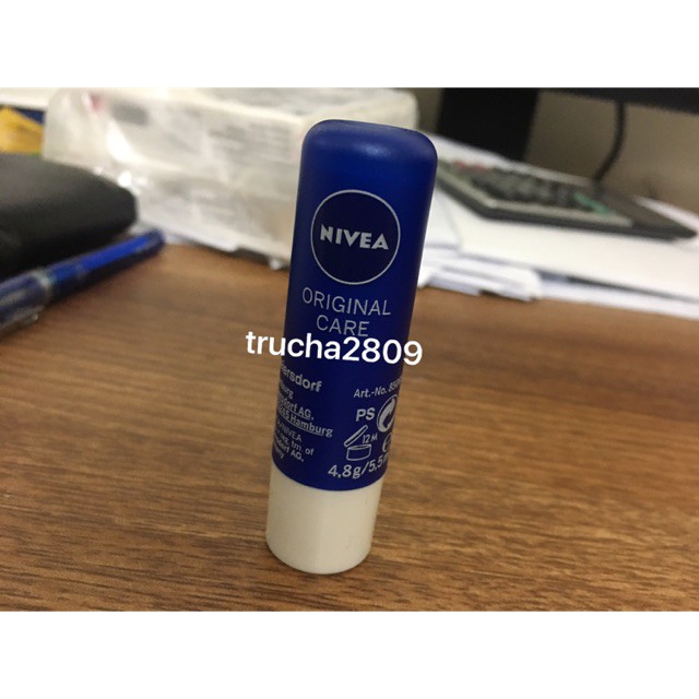 Son dưỡng môi cho nam Nivea Original Care