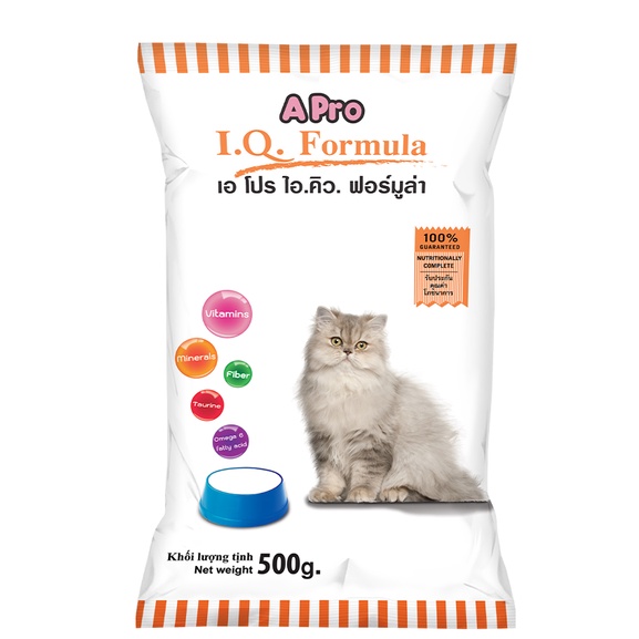 Thức ăn mèo Apro IQ Formula - gói 500gr