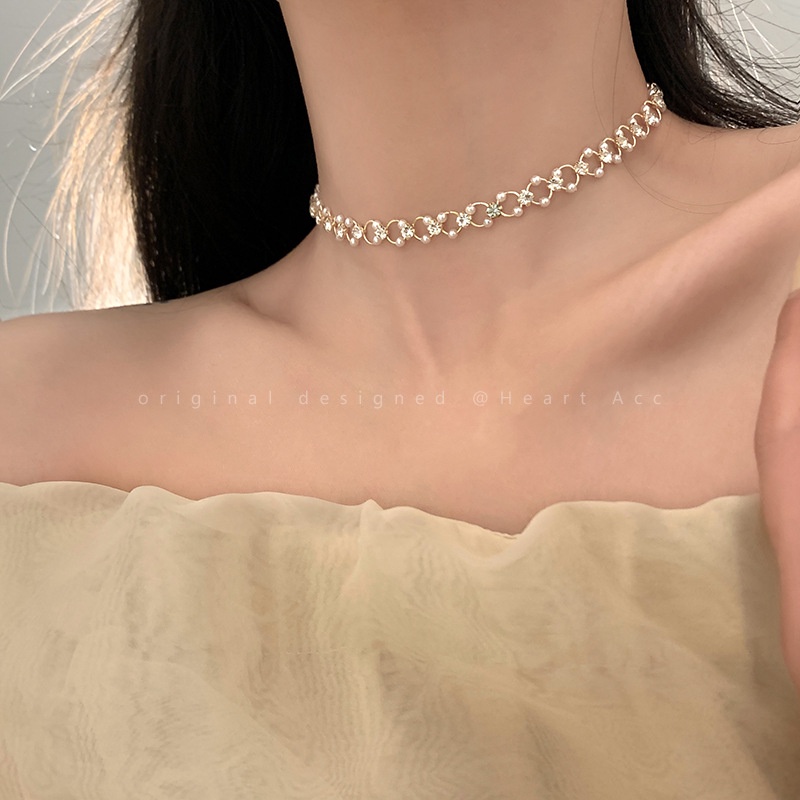 Vòng cổ Ngọc Trai Sang Trọng