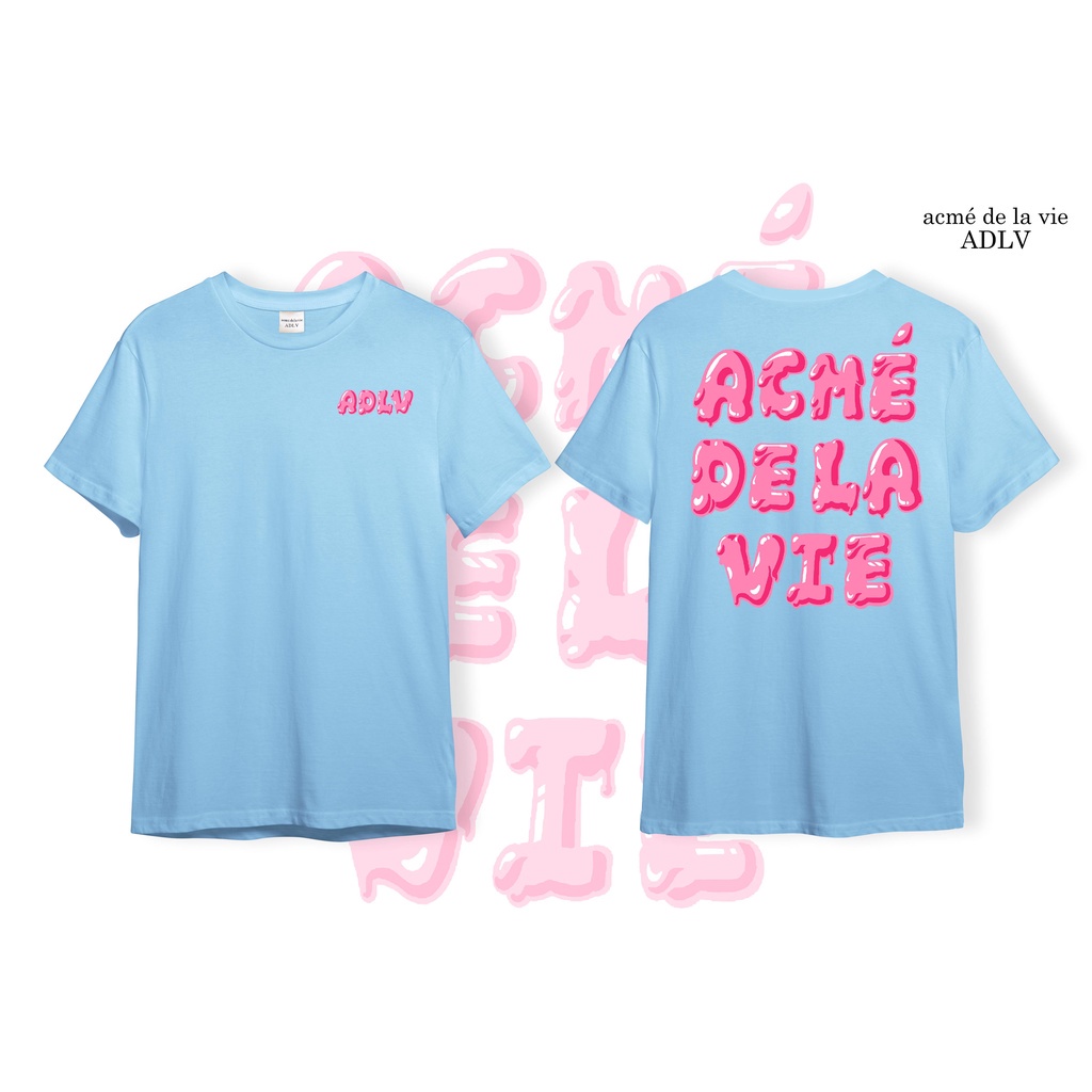 Áo ADLV Thun Cotton CAO CẤP   - Mẫu số 27 - ADLV Logo Chữ Hồng